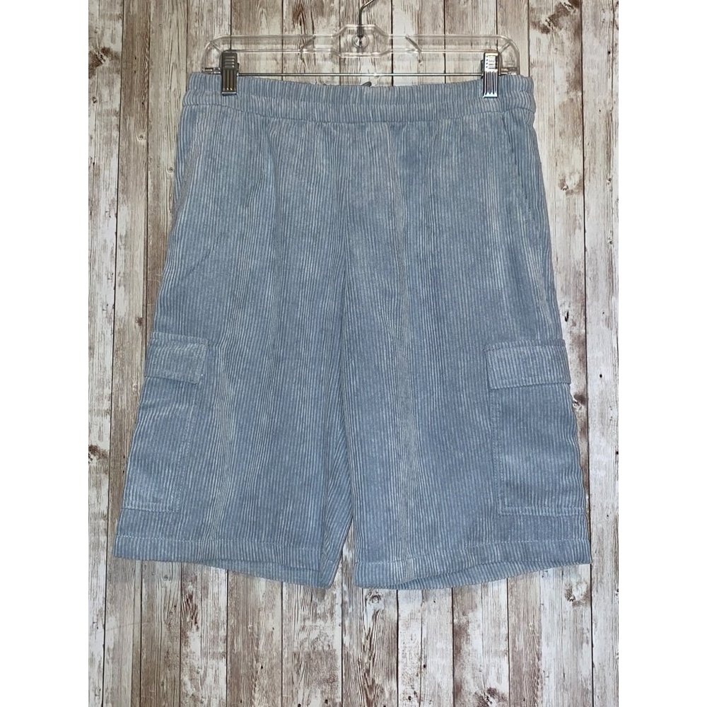 Men's Pull On Steel Blue Collusion Shorts Size XS (28" - 30" waist)